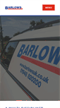 Mobile Screenshot of barlows-electrical.com